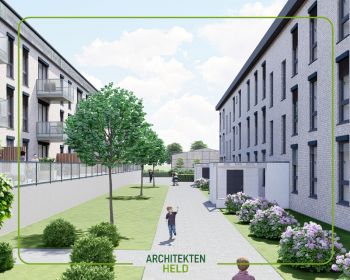 Visualisierungen für eine Wohnanlage