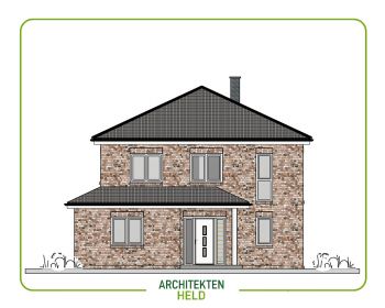 Toskanavilla 150 m² Entwurfsplanung